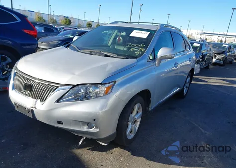 2010 Lexus Rx 350 z USA, uszkodzony, nr VIN 2T2ZK1BA0AC019664